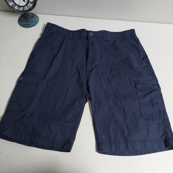 Wear First Blue‎ Cargo Shorts Size 40 Blue - Picture 1 of 6